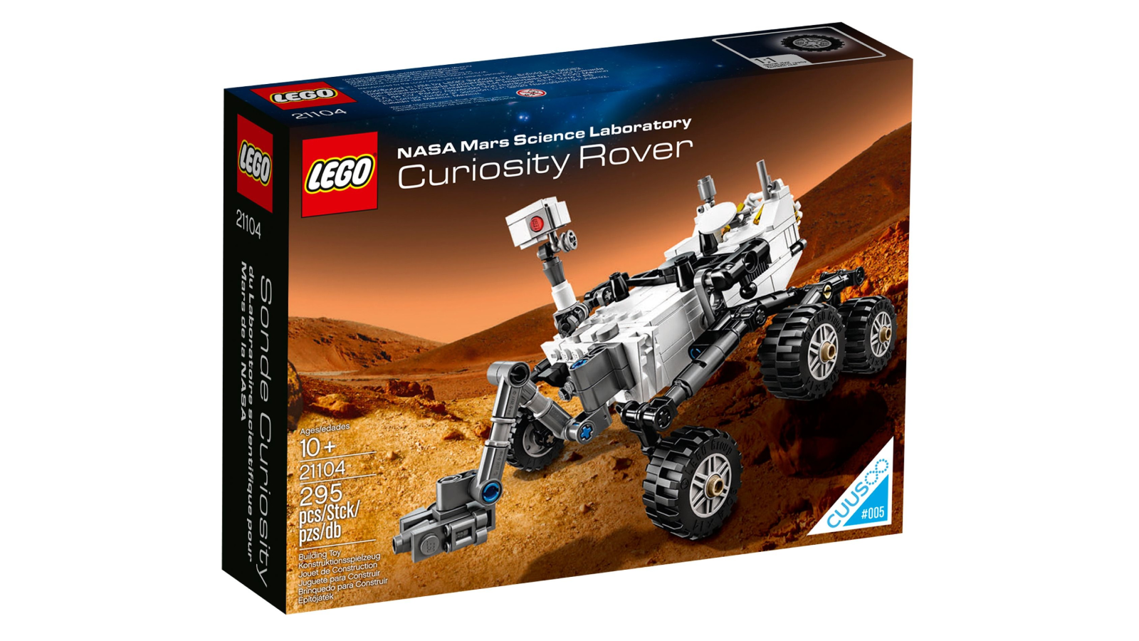 NASA Mars Science Laboratory Curiosity Rover